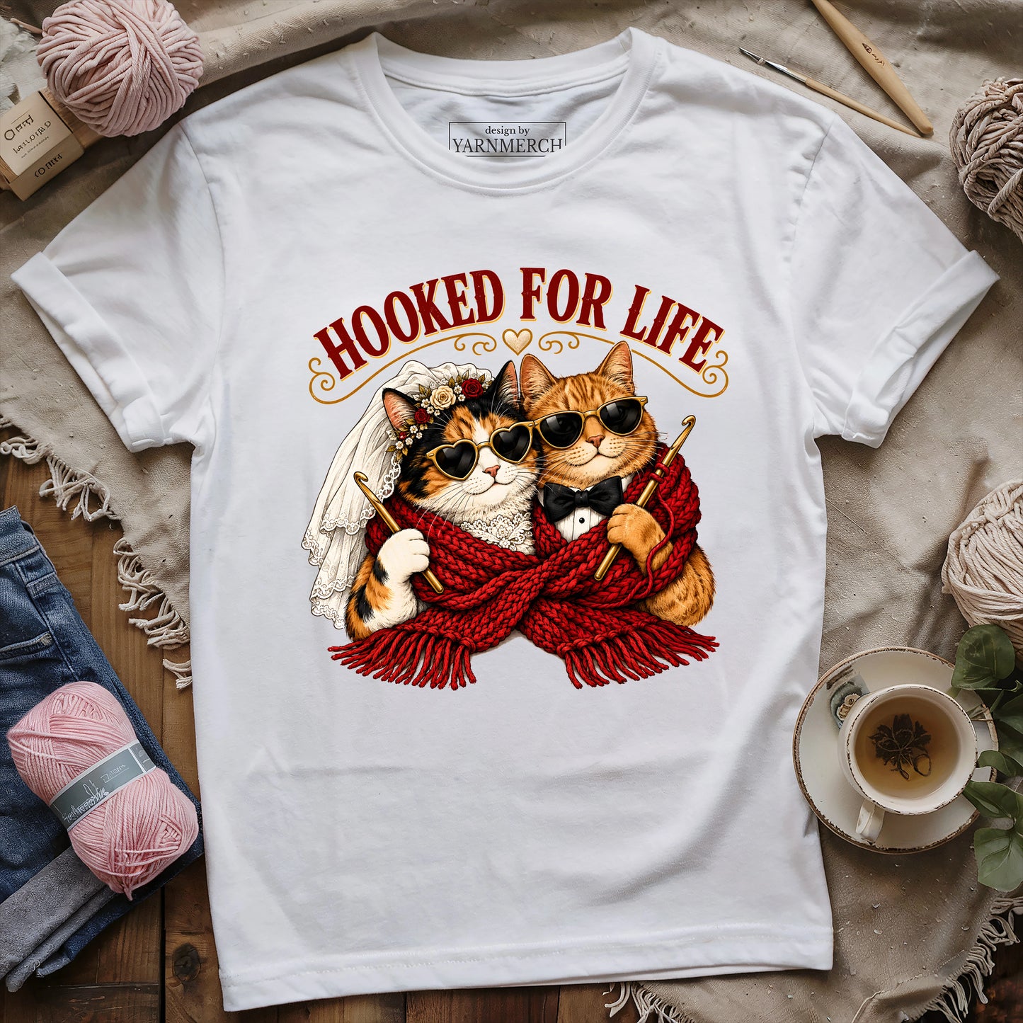 Hooked For Life T-shirt