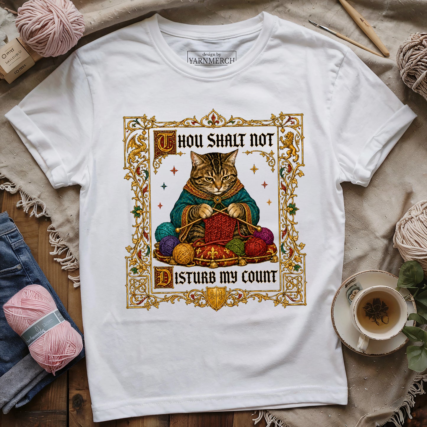 Thou Shalt Not Disturb My Count T-shirt