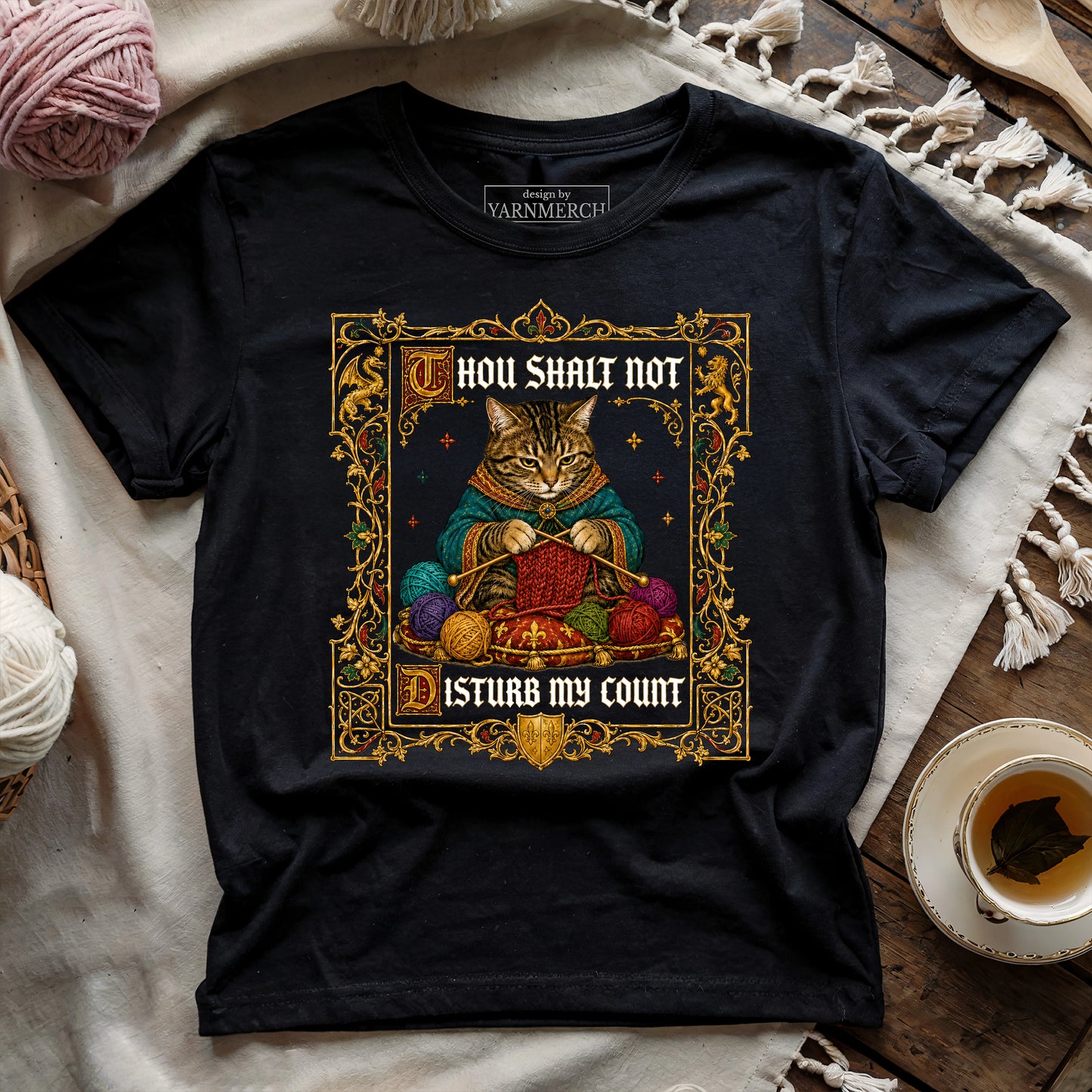 Thou Shalt Not Disturb My Count T-shirt