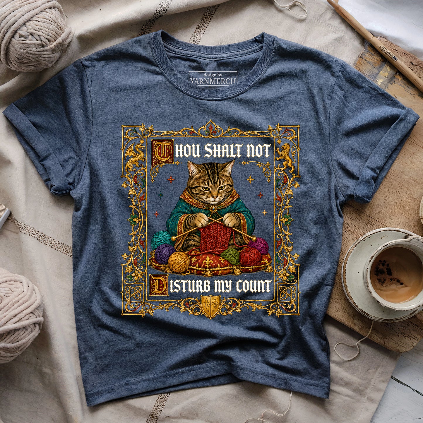 Thou Shalt Not Disturb My Count T-shirt