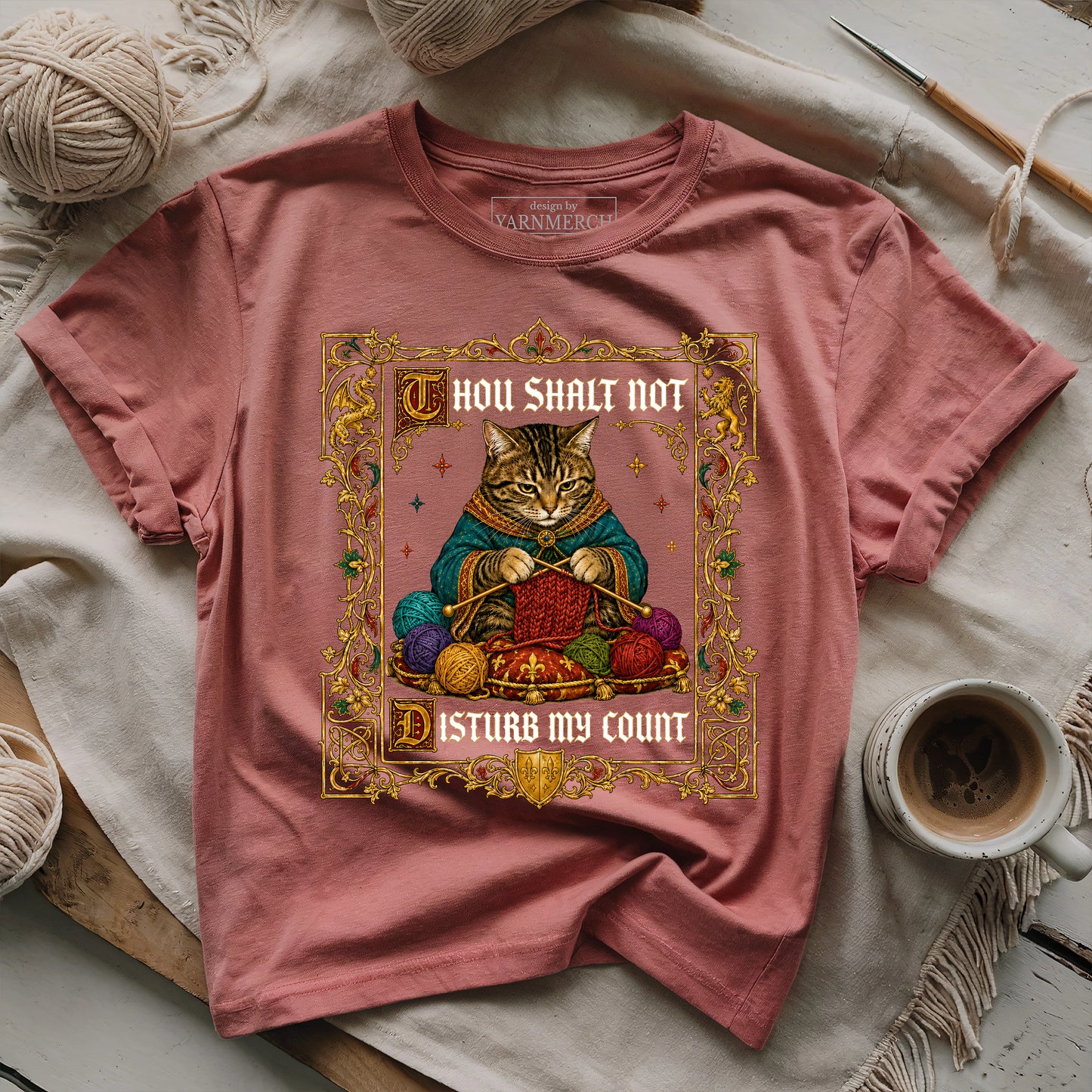 Thou Shalt Not Disturb My Count T-shirt