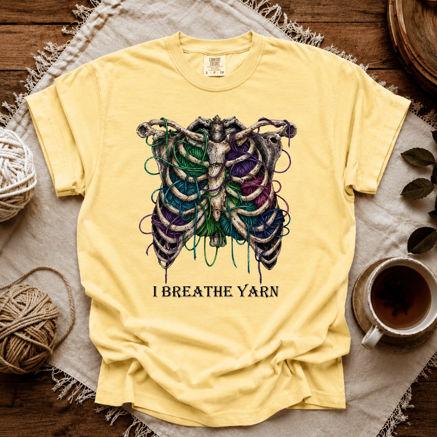 Comfort Colors I Breathe Yarn T-shirt