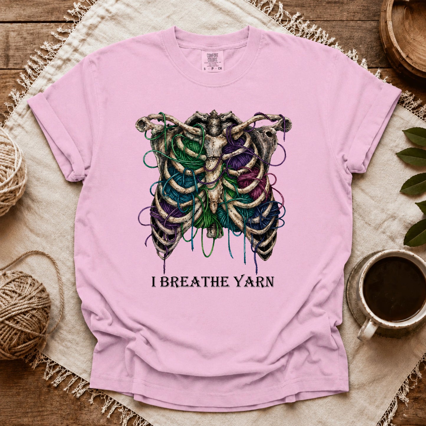Comfort Colors I Breathe Yarn T-shirt