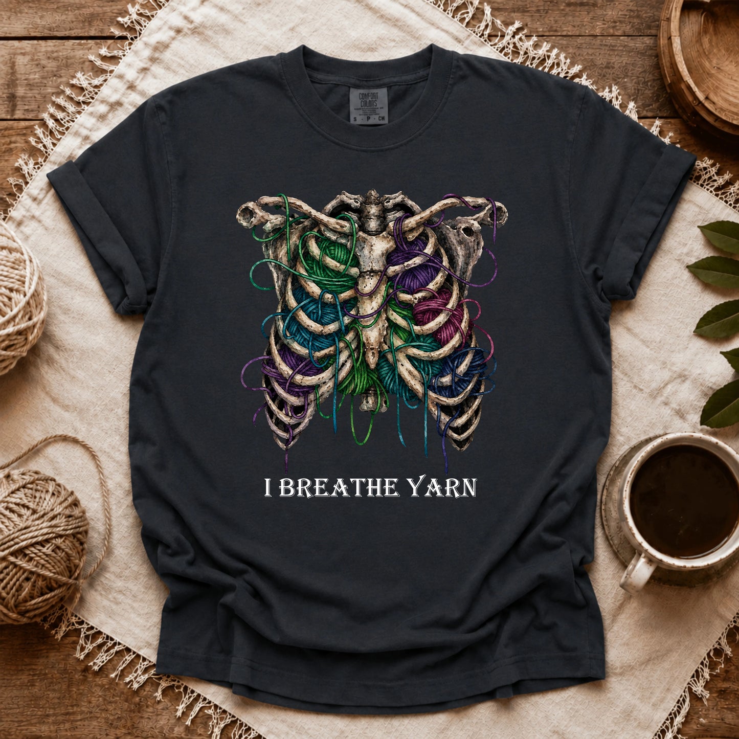 Comfort Colors I Breathe Yarn T-shirt