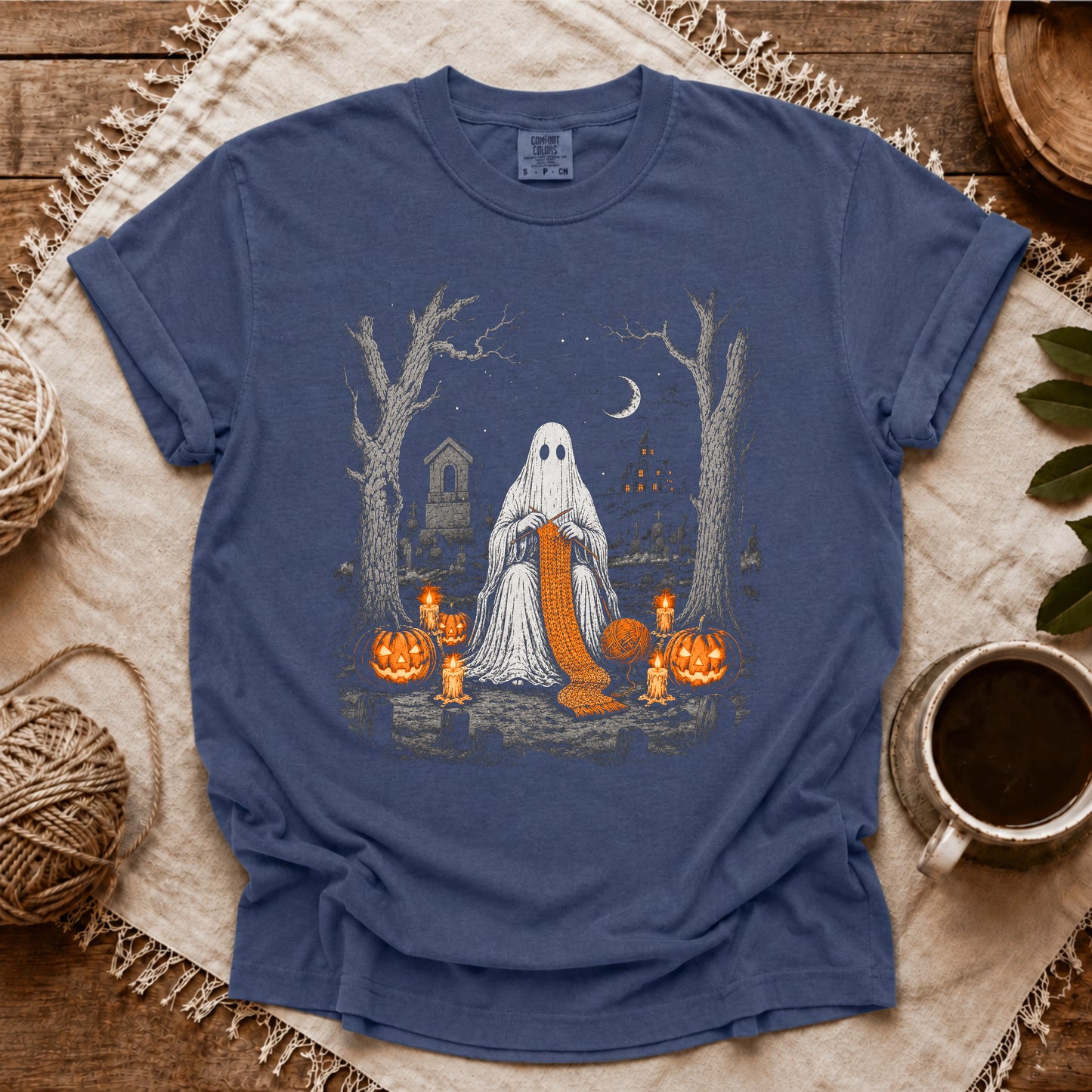 Comfort Colors Ghostly Knitter T-shirt