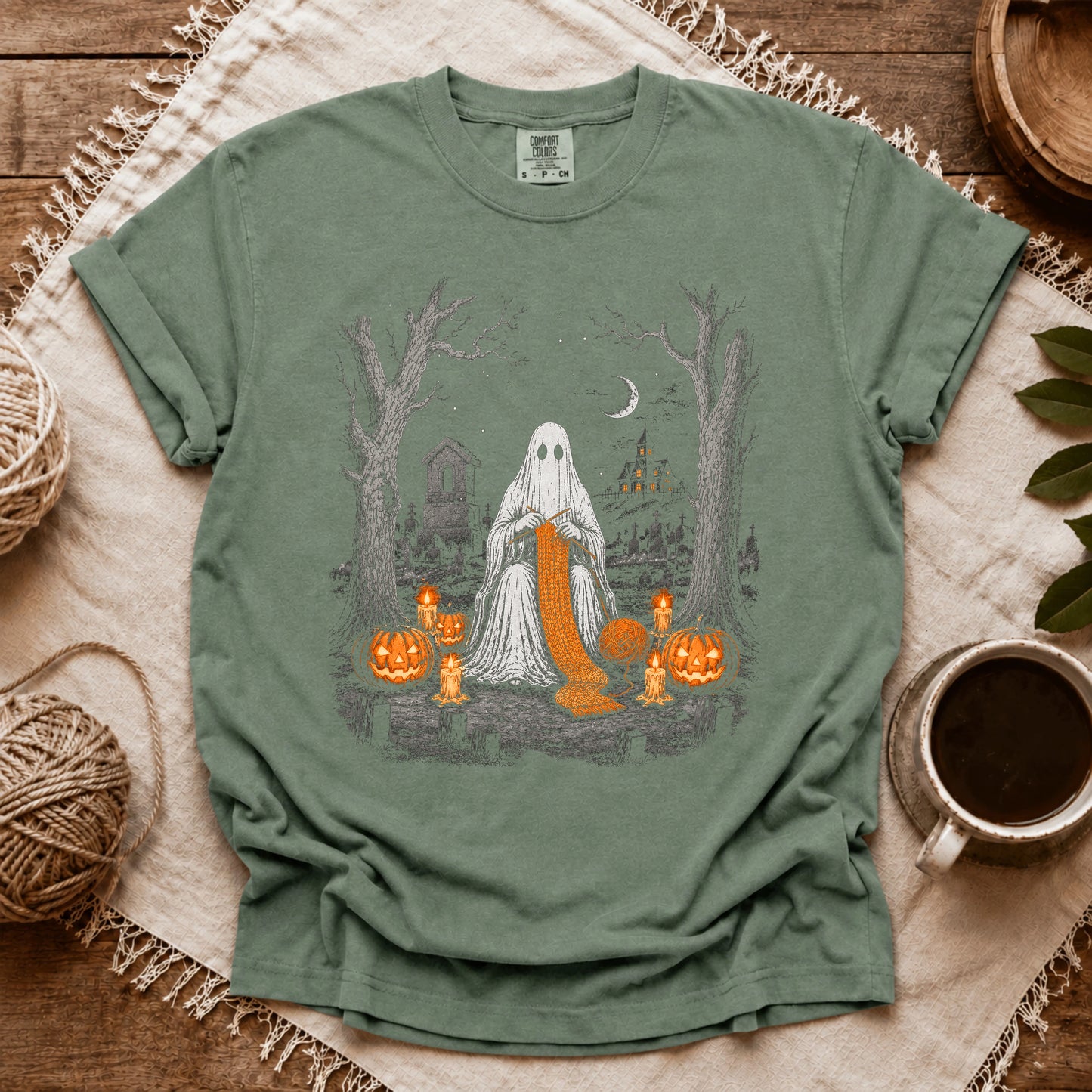 Comfort Colors Ghostly Knitter T-shirt