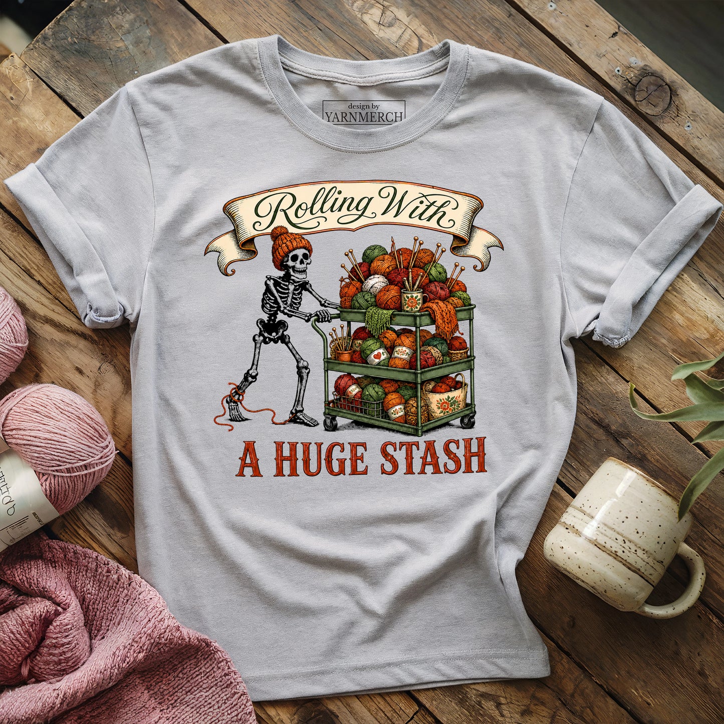 Rolling With A Huge Stash T-shirt