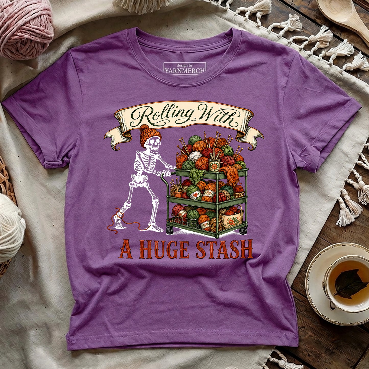 Rolling With A Huge Stash T-shirt