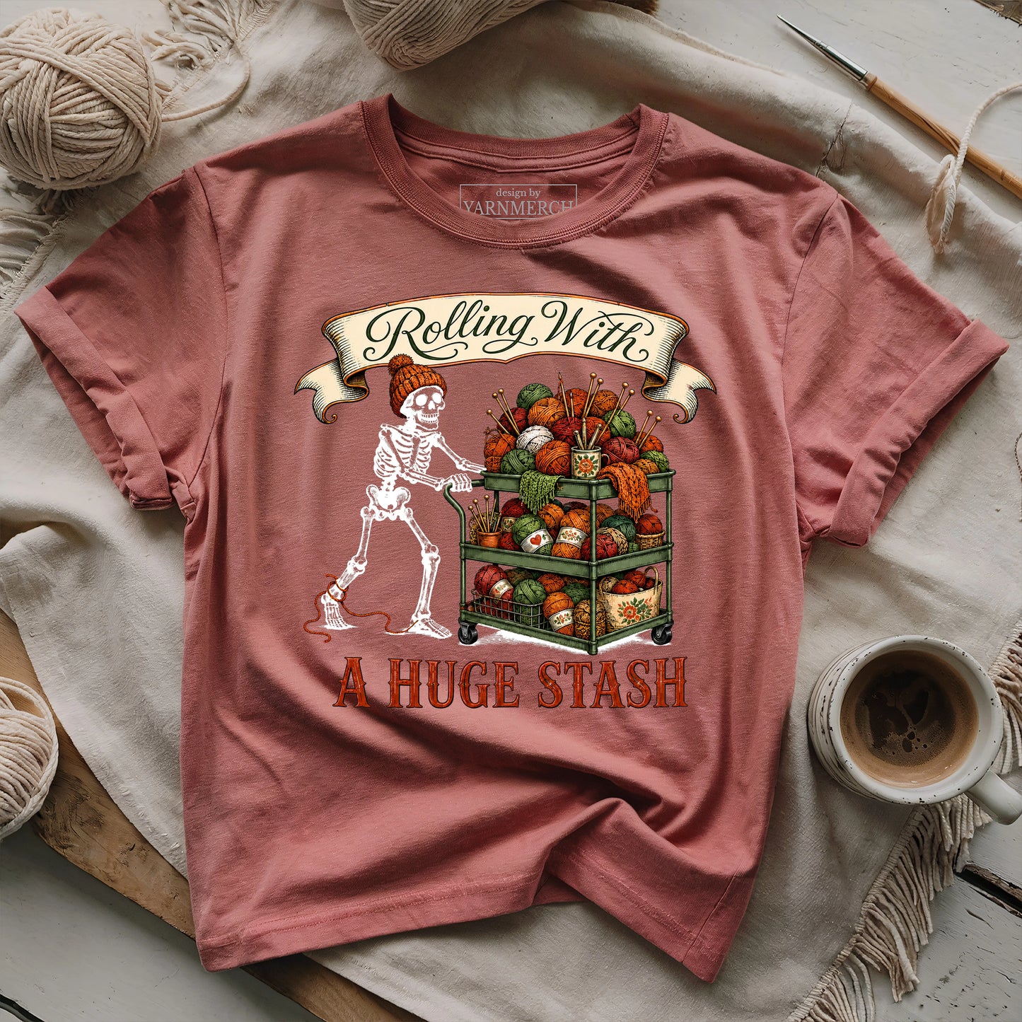 Rolling With A Huge Stash T-shirt