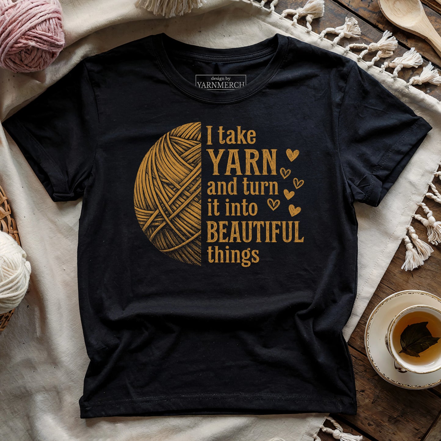 Yarn to Beauty T-shirt