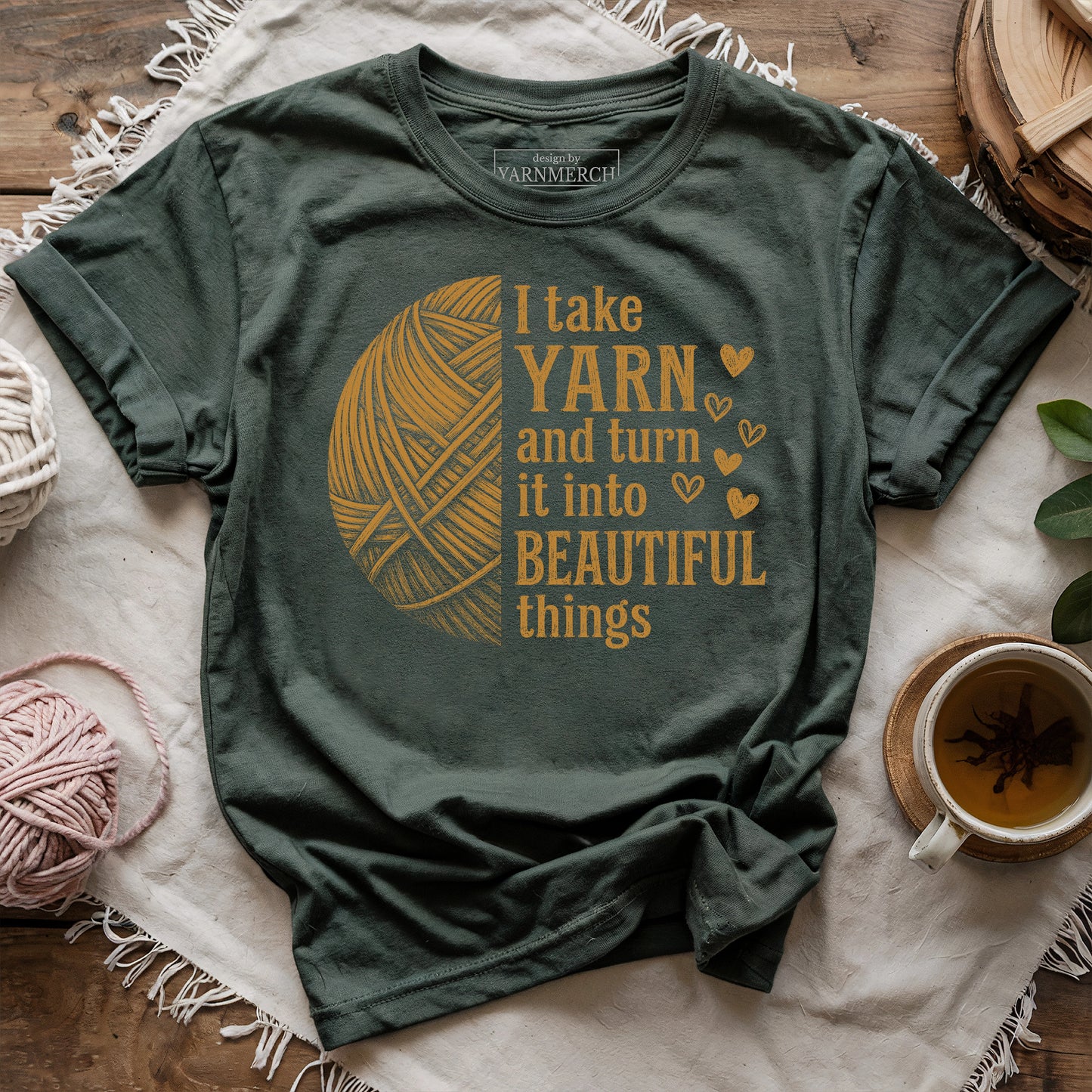 Yarn to Beauty T-shirt