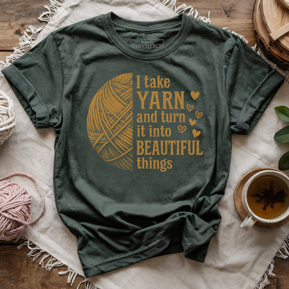 Yarn to Beauty T-shirt