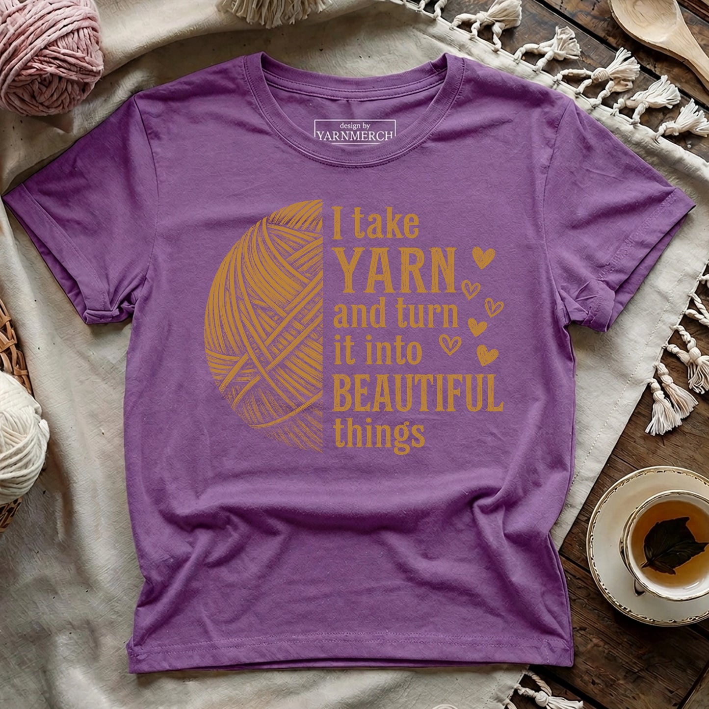 Yarn to Beauty T-shirt