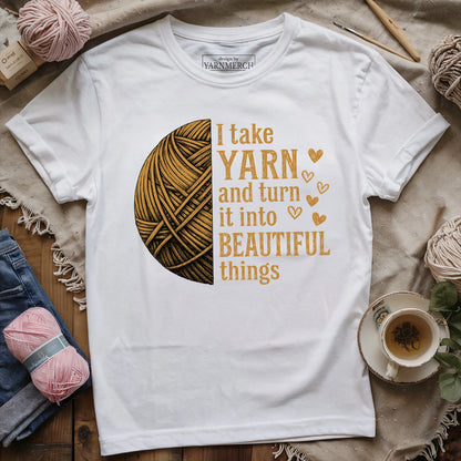 Yarn to Beauty T-shirt