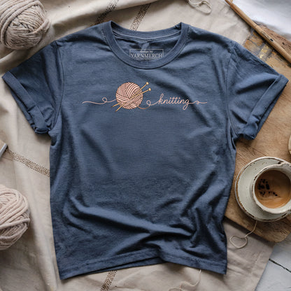 Minimalist Knitting T-shirt