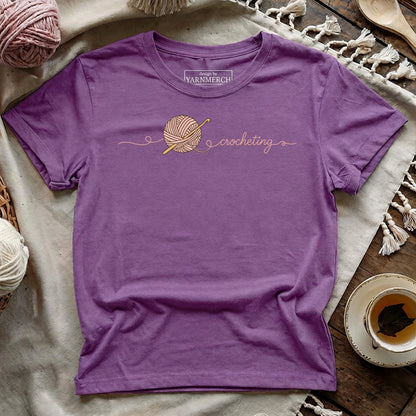 Minimalist Crocheting T-shirt