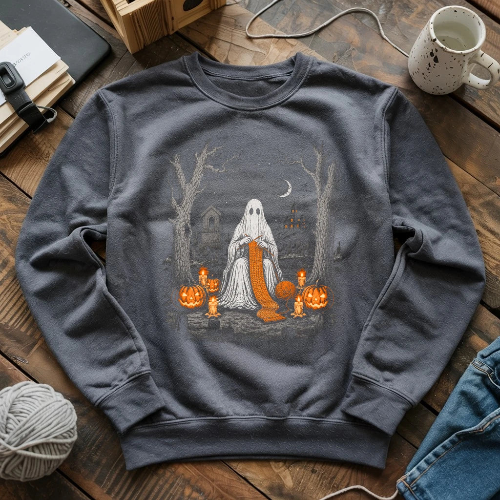 Ghostly Knitter Sweatshirt