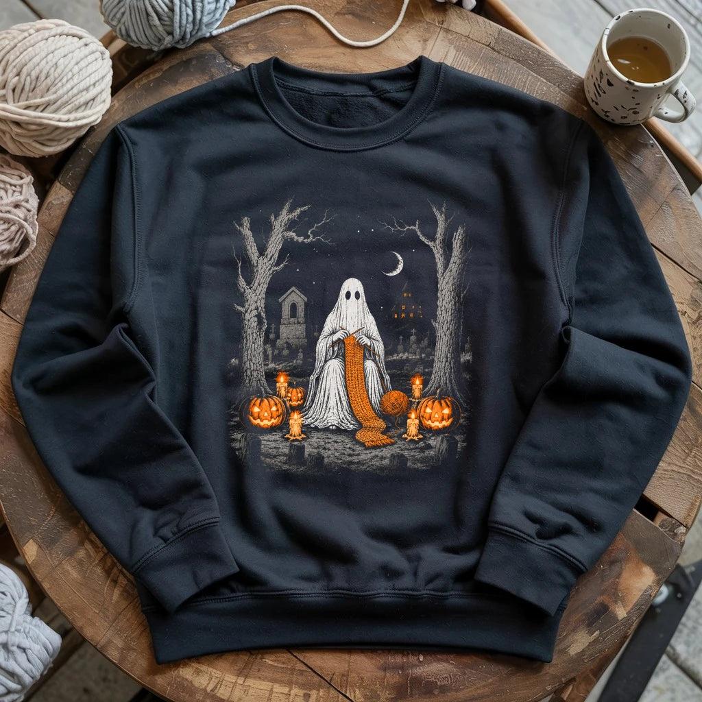 Ghostly Knitter Sweatshirt
