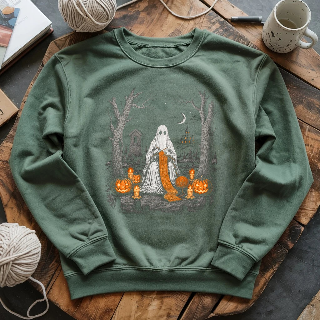 Ghostly Knitter Sweatshirt