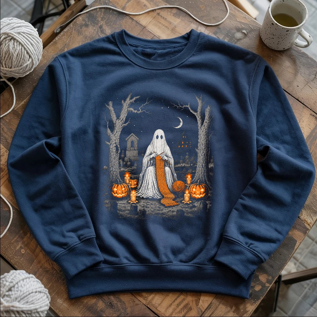Ghostly Knitter Sweatshirt