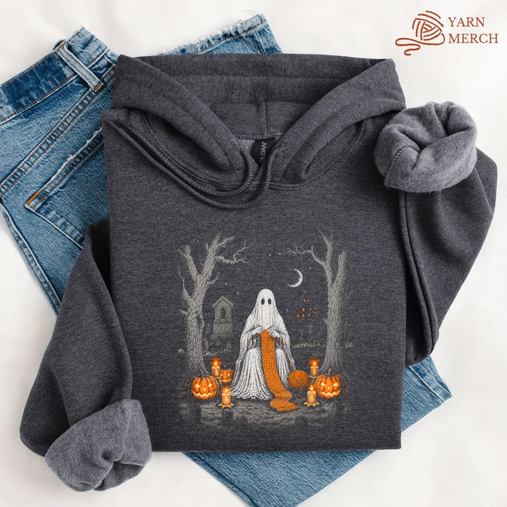 Ghostly Knitter Hoodie
