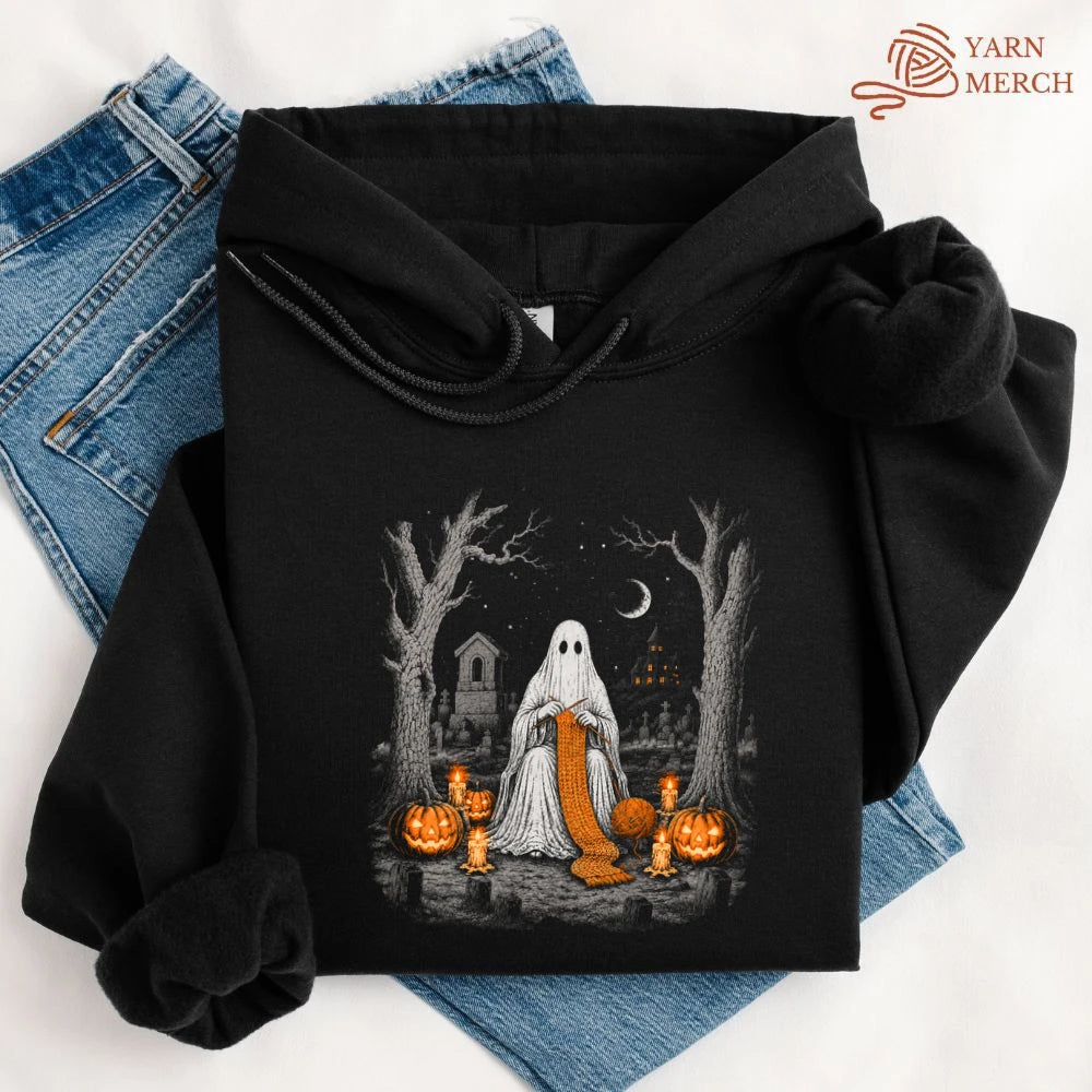 Ghostly Knitter Hoodie