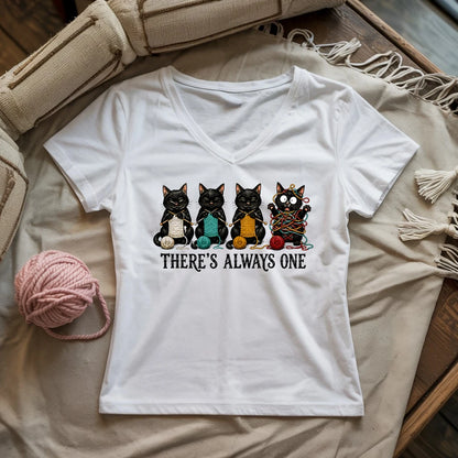 There's Always One Lady V-neck