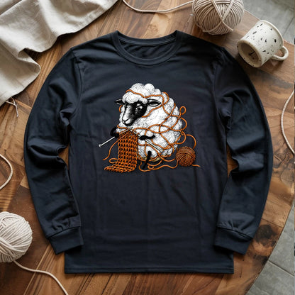 Knitting is Knotty Long Sleeve T-shirt