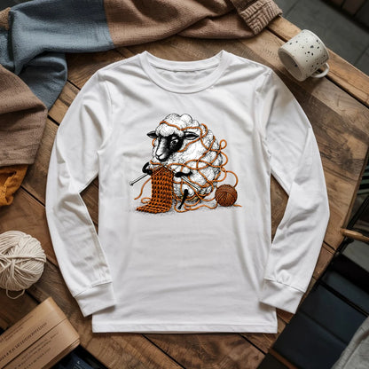 Knitting is Knotty Long Sleeve T-shirt