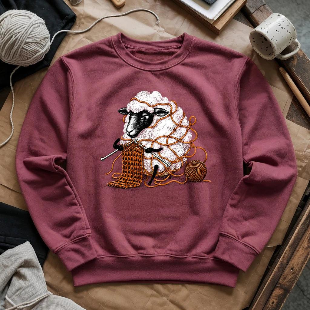 Knitting is Knotty Sweatshirt