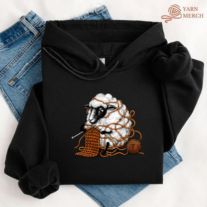 Knitting is Knotty Hoodie