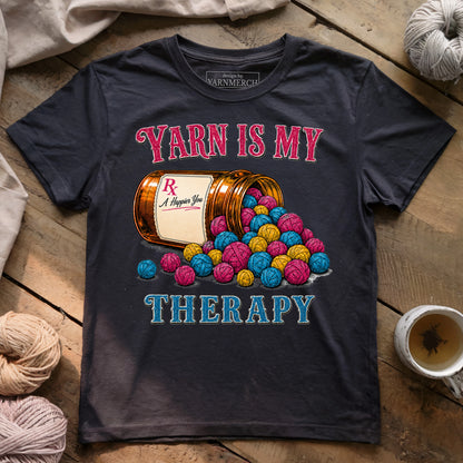 Yarn Is My Therapy T-shirt