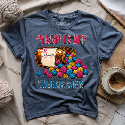 Yarn Is My Therapy T-shirt