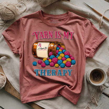 Yarn Is My Therapy T-shirt