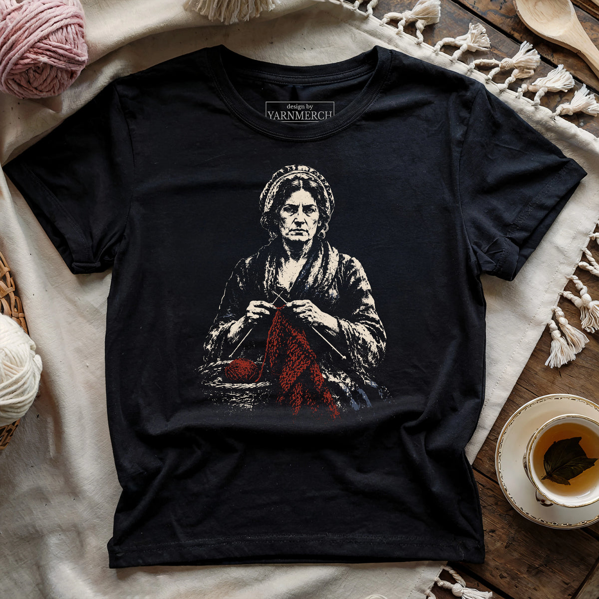 Madame Defarge’s Knitting T-shirt