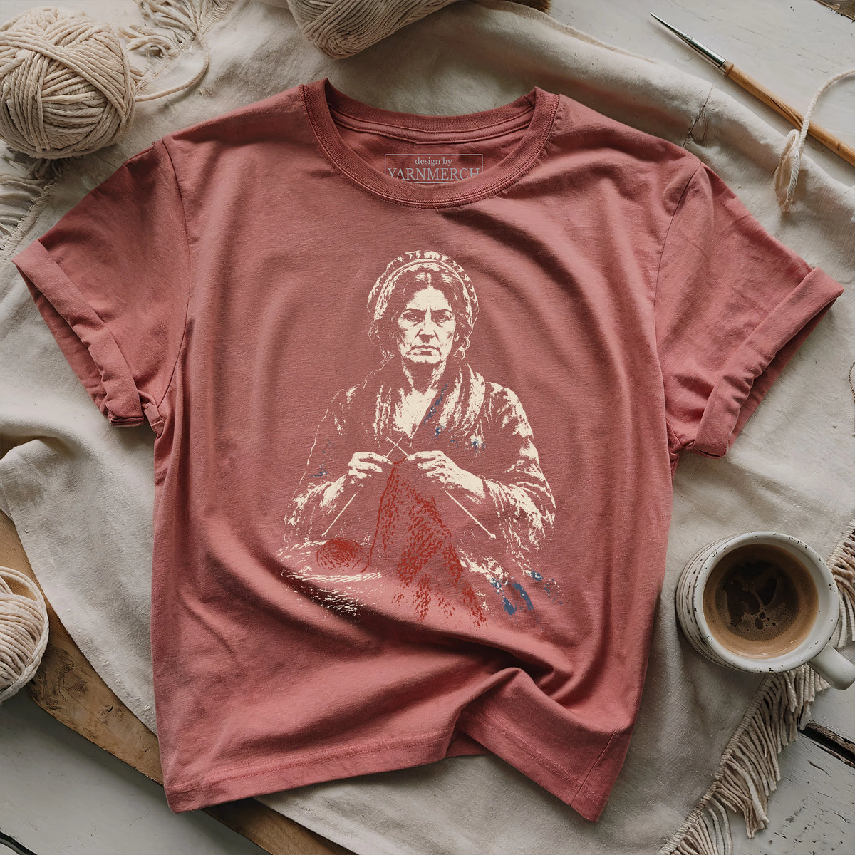 Madame Defarge’s Knitting T-shirt
