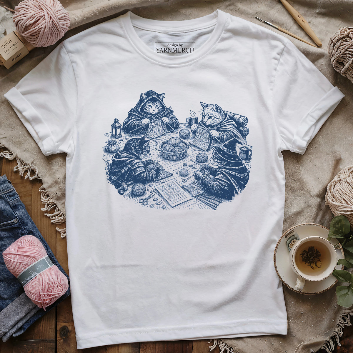 The Fellowship of the Yarn T-shirt
