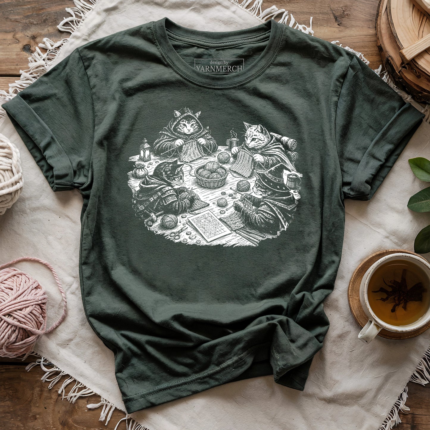 The Fellowship of the Yarn T-shirt