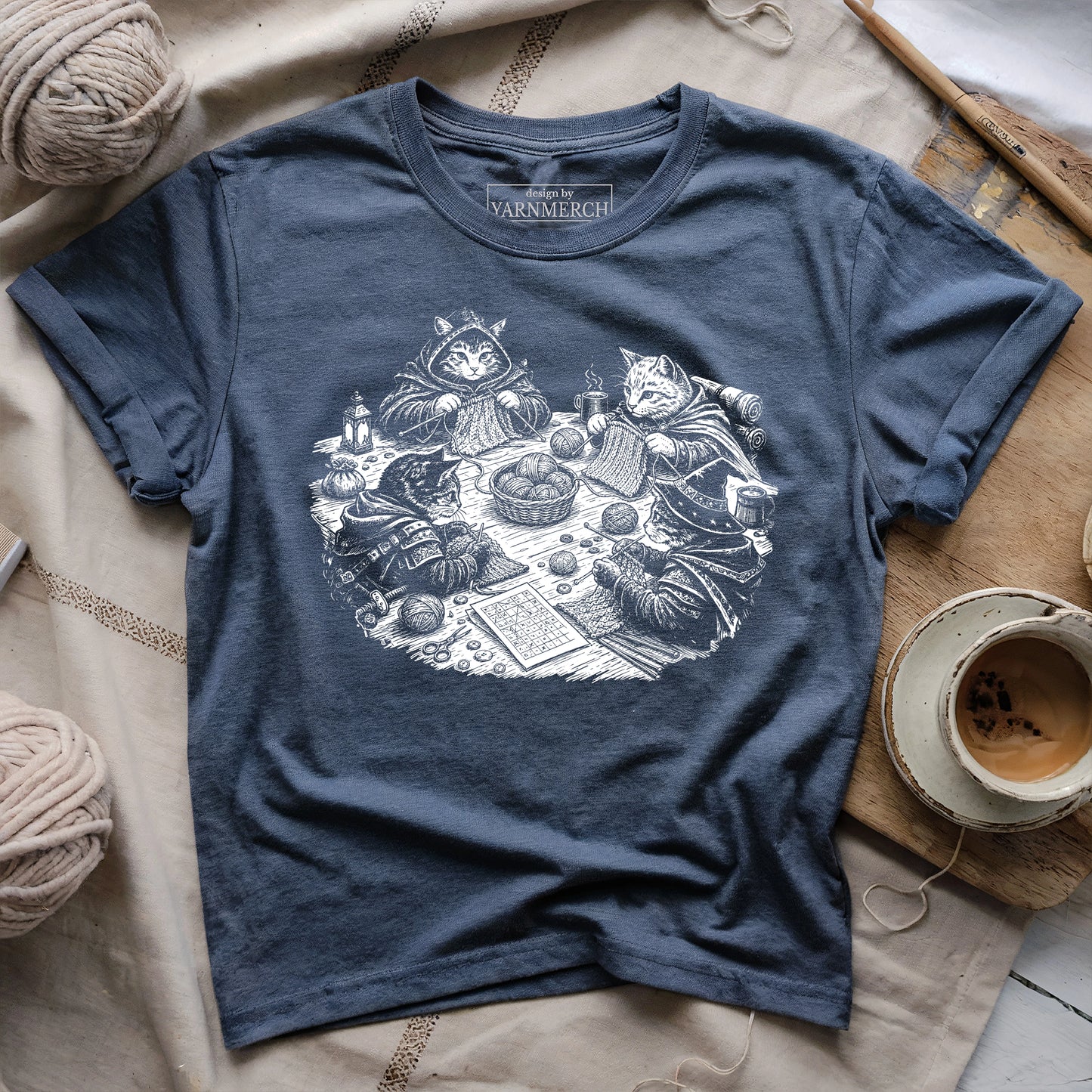 The Fellowship of the Yarn T-shirt