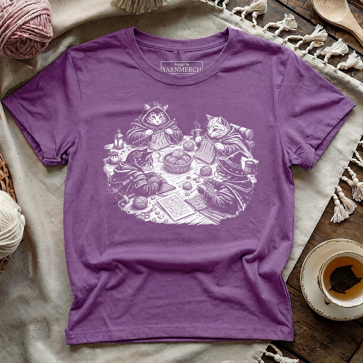 The Fellowship of the Yarn T-shirt