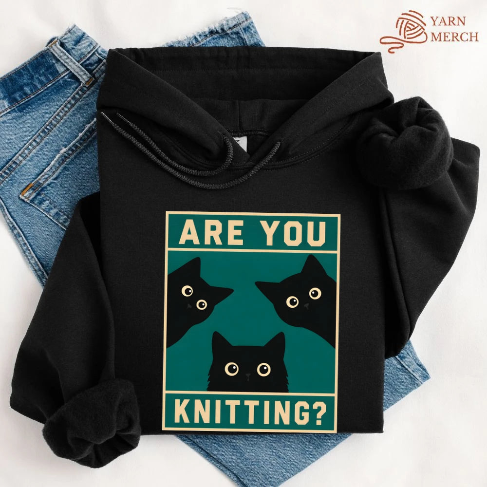 Are U Knitting Hoodie