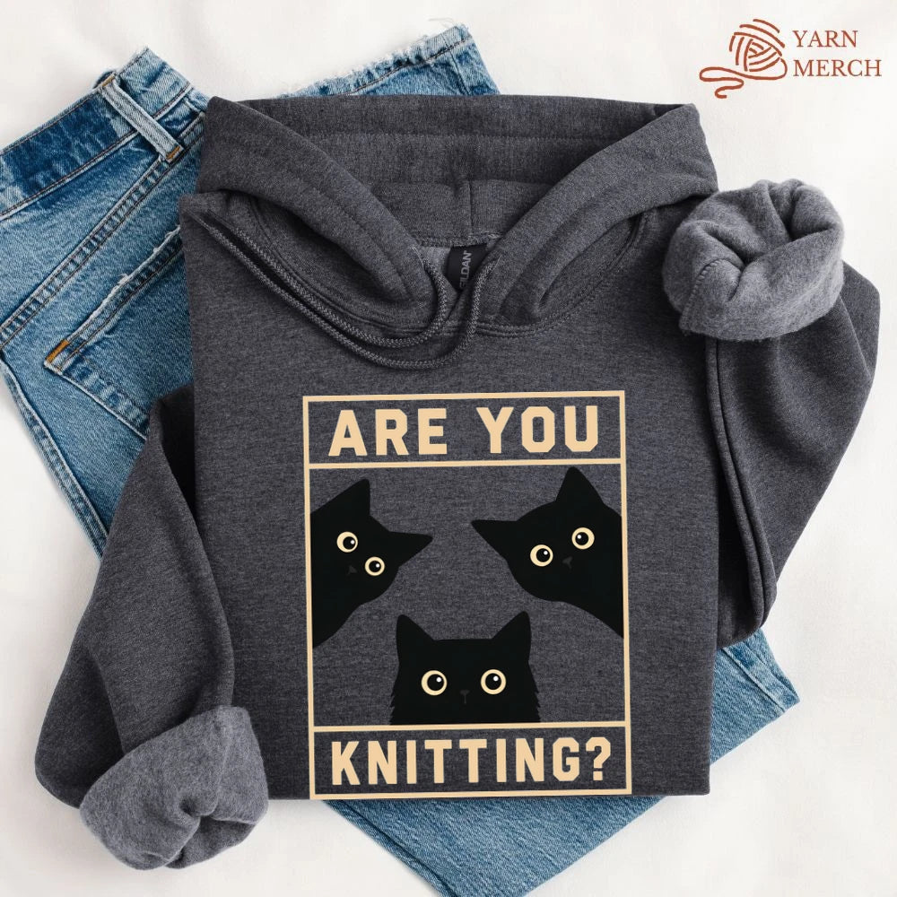 Are U Knitting Hoodie