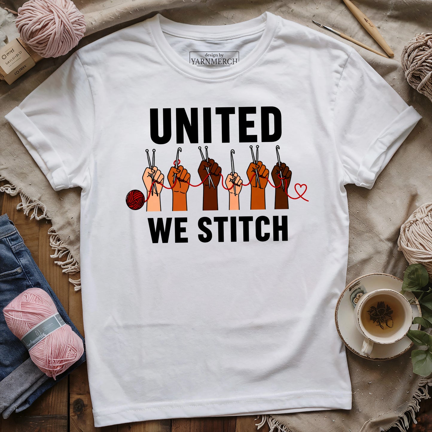 United We Stitch T-shirt