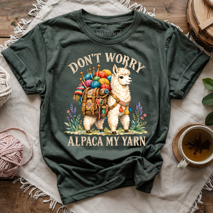 Don't Worry Alpaca My Yarn T-shirt