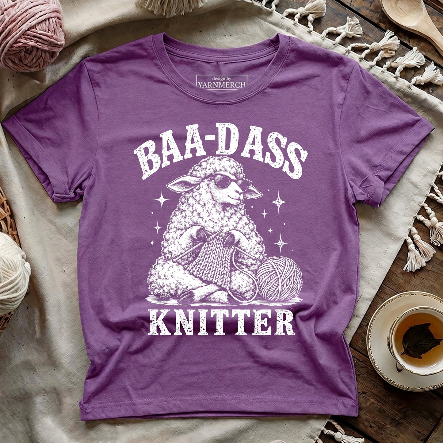 BAA-D ASS KNITTER T-shirt