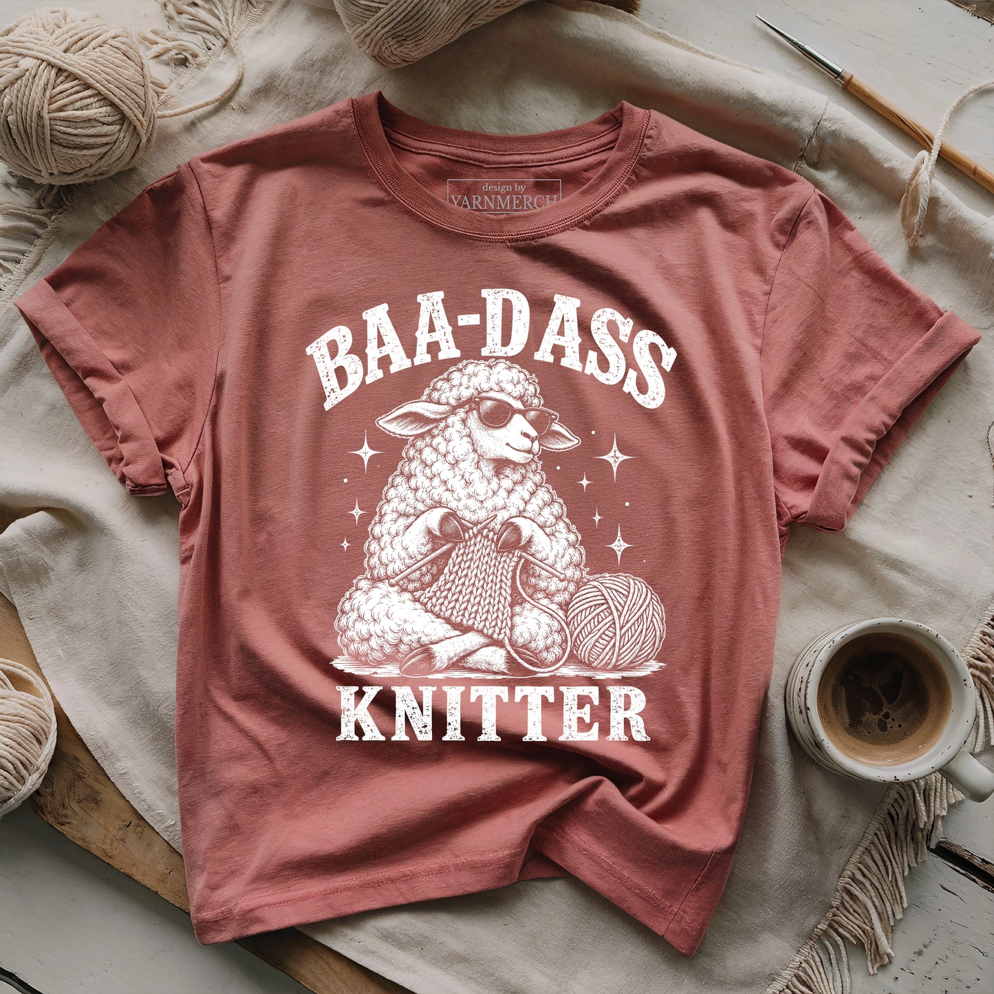 BAA-D ASS KNITTER T-shirt