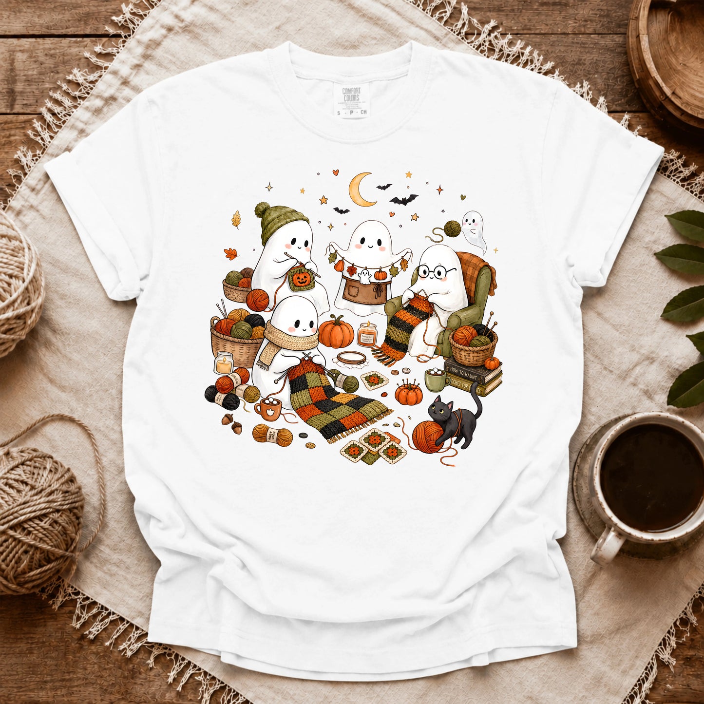 Comfort Colors Halloween Yarn Club T-shirt