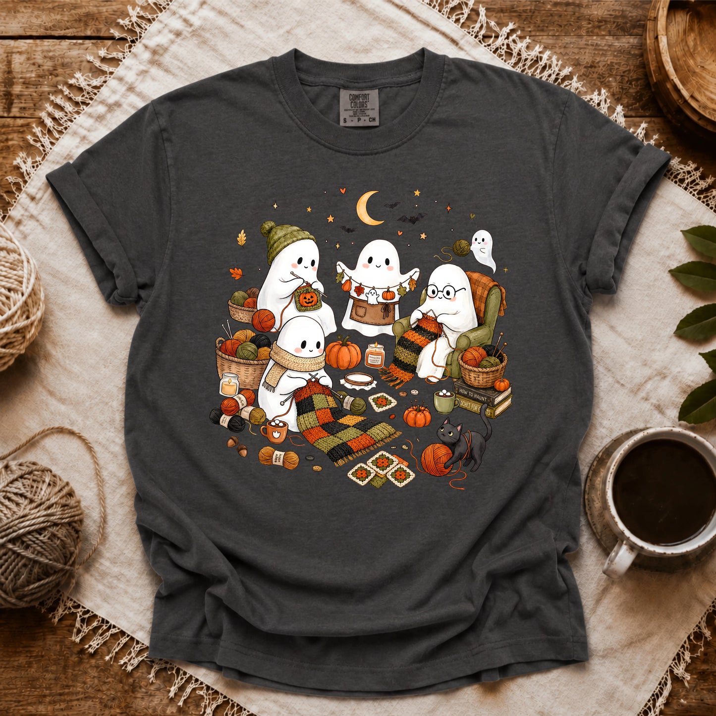 Comfort Colors Halloween Yarn Club T-shirt