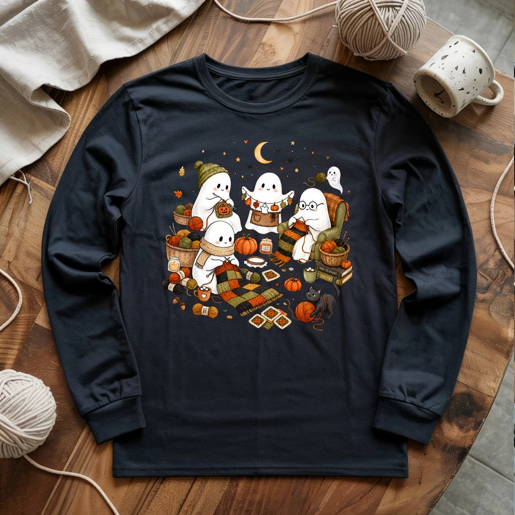 Halloween Yarn Club Long Sleeve T-shirt