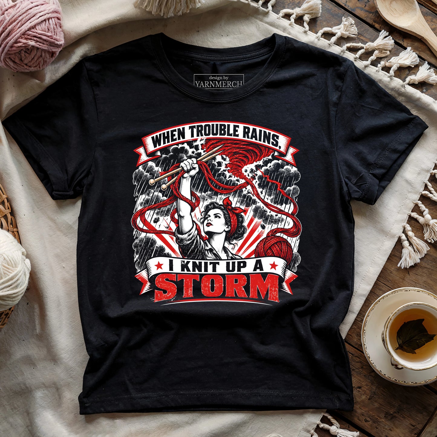 Rosie The Knitter T-shirt